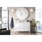 James Martin Vanities Athens 48in Single Vanity, Glossy White w/ 3 CM Ethereal Noctis Top E645-V48-GW-3ENC - alternate 2